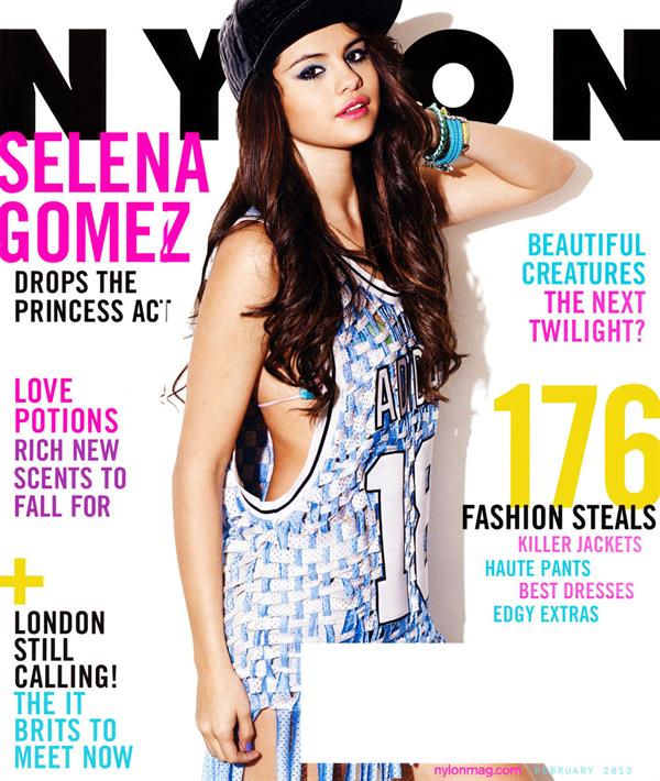 Selena Gomez Nylon (US) February, 2013 