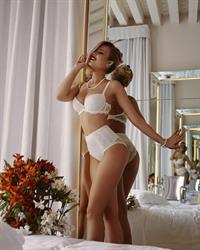 Polina Malinovskaya in lingerie