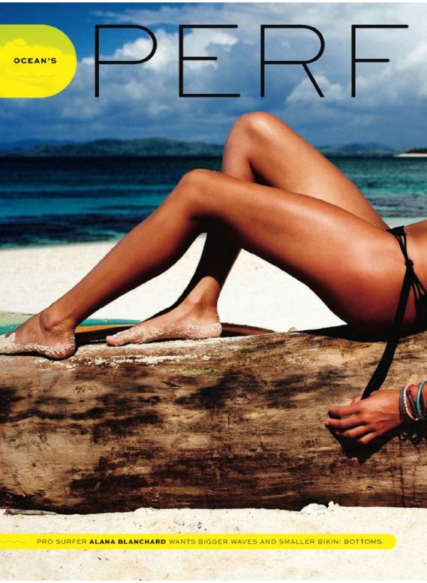 Alana Blanchard in a bikini