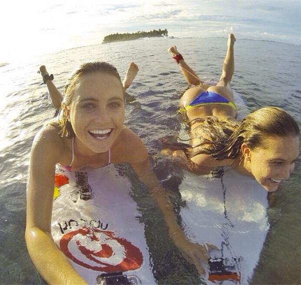 Alana Blanchard in a bikini