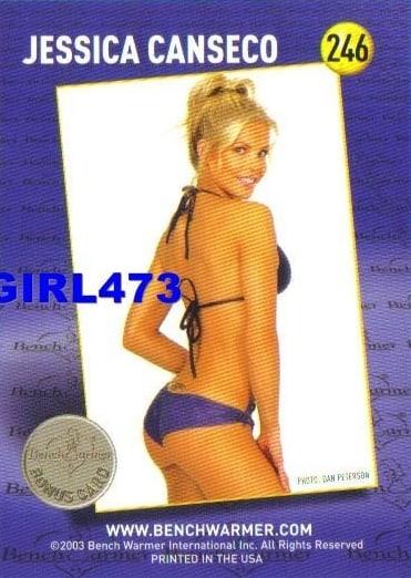 Jessica Canseco in a bikini