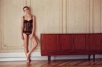 Rosie Tupper in lingerie