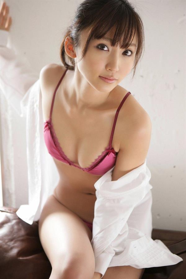 Risa Yoshiki in lingerie