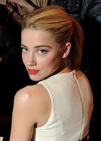 Jessica Alba Michael Kors Fall 2012 fashion show in New York on February 15, 2012 