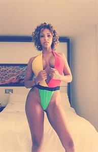 Natasha Diamonds in a bikini