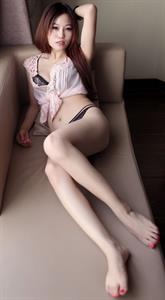 Mo Xiao Yi in lingerie