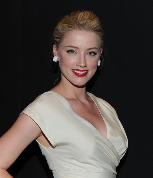 Amber Heard launch of Dior VIII in New York 08.06.11 