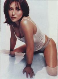Shannen Doherty in lingerie