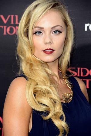 Laura Vandervoort - At Regal Cinemas L.A. Live September 12, 2012