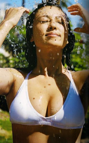 Kyoko Fukada in a bikini