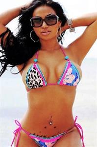 Dolly Castro in a bikini