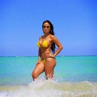 Dolly Castro in a bikini