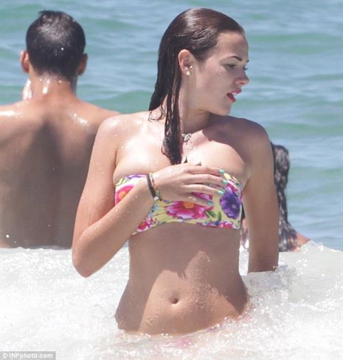 Demi Harman in a bikini