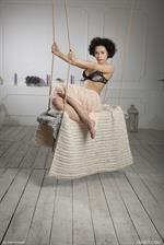 Pammie Lee in lingerie