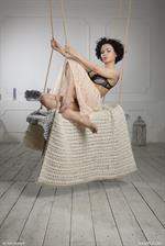 Pammie Lee in lingerie