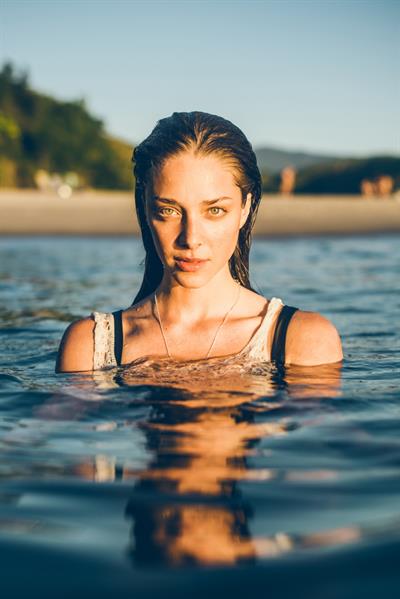 Nathalie Edenburg in a bikini