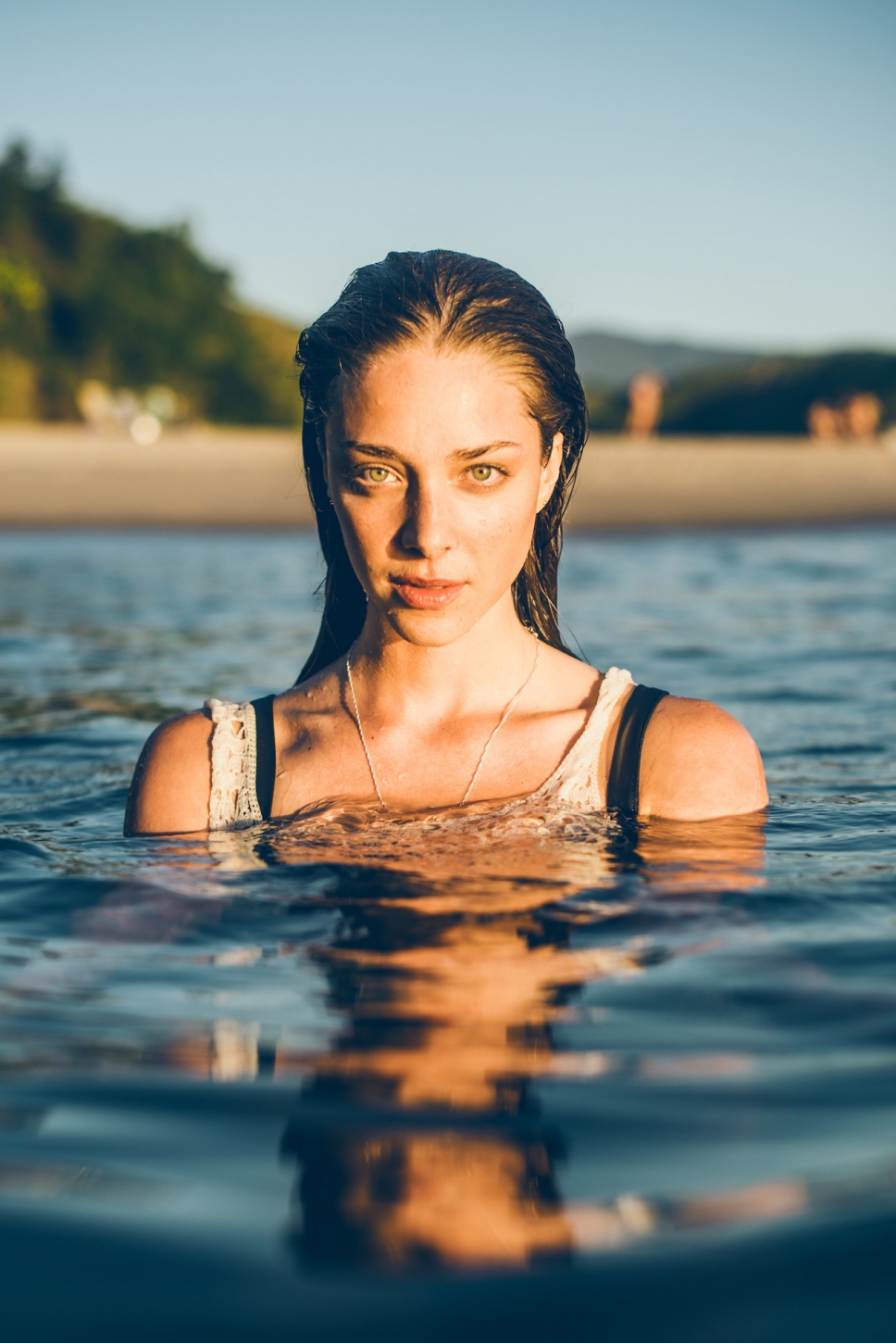Nathalie Edenburg in a bikini