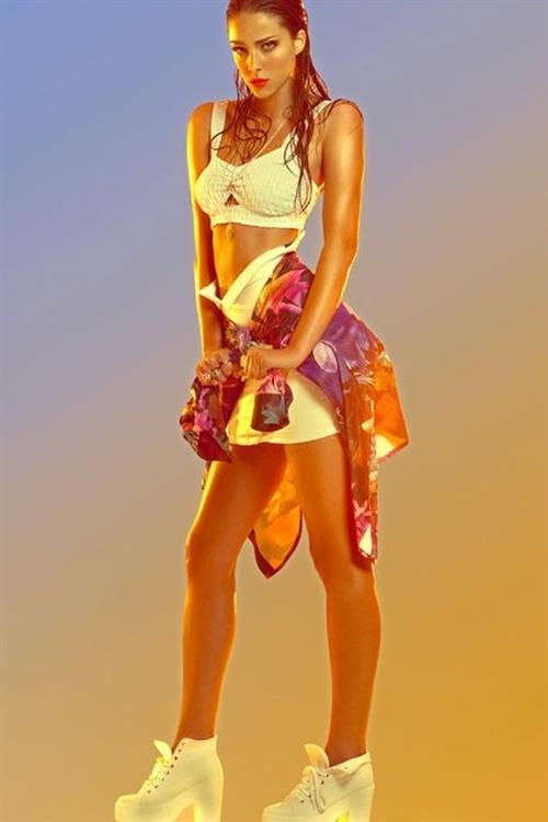 Nathalie Edenburg in a bikini