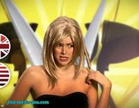 Keeley Hazell in a bikini