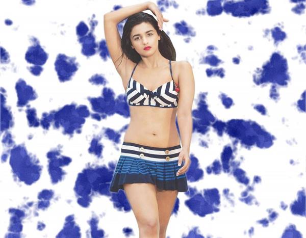 Alia Bhatt in a bikini
