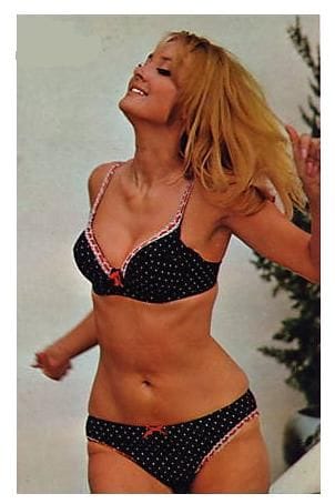 Barbara Bouchet in a bikini