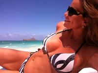 Tawny Kitaen in a bikini