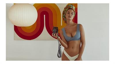 Ophelie Guillermand in a bikini