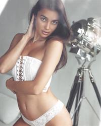 Kelsey Merritt in lingerie