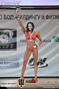 Oksana Oleinik in a bikini