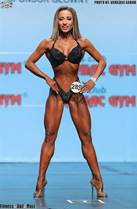 Anastasiia Dobrosol in a bikini