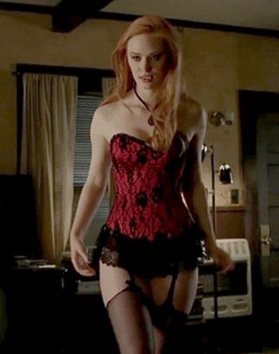 Deborah Ann Woll in lingerie