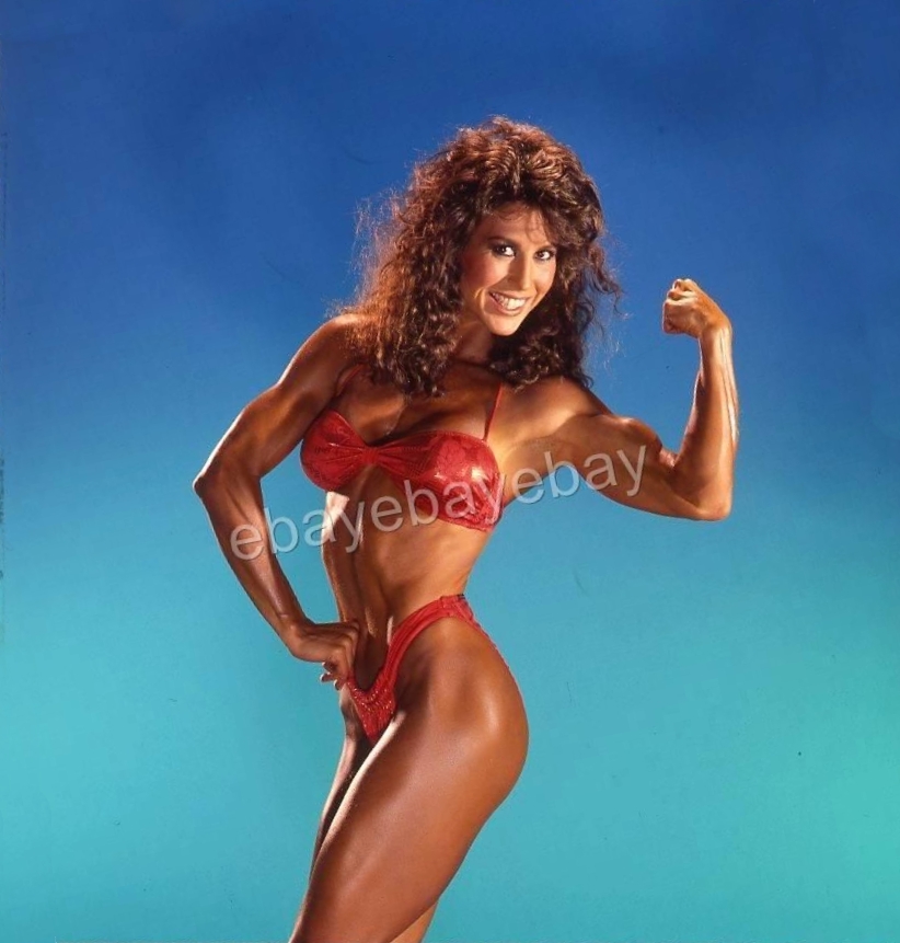 Rachel McLish in a bikini