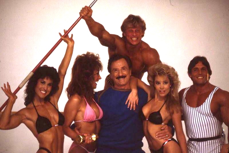 Rachel McLish in a bikini