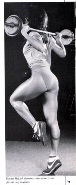 Rachel McLish in a bikini - ass