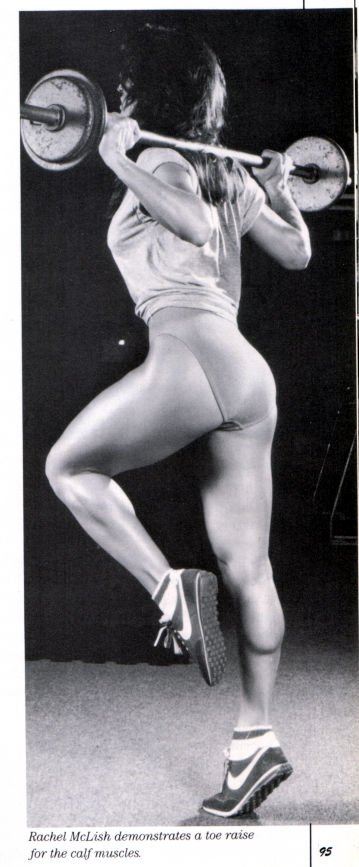 Rachel McLish in a bikini - ass