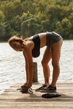 Kelsey Berneray Topless