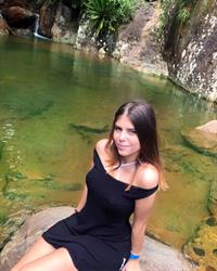 Ingrid Germanno taking a selfie