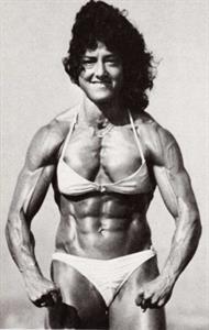 Laura Combes in a bikini