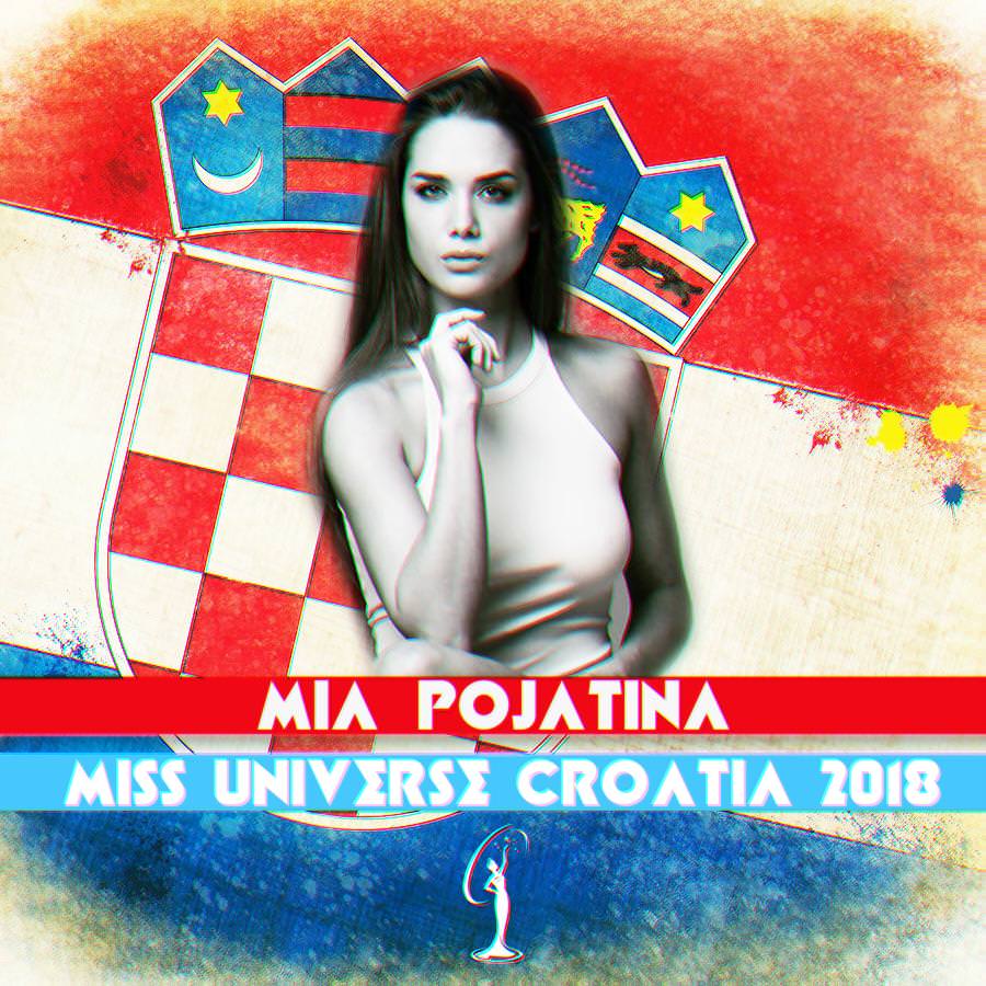 Mia Pojatina in a bikini