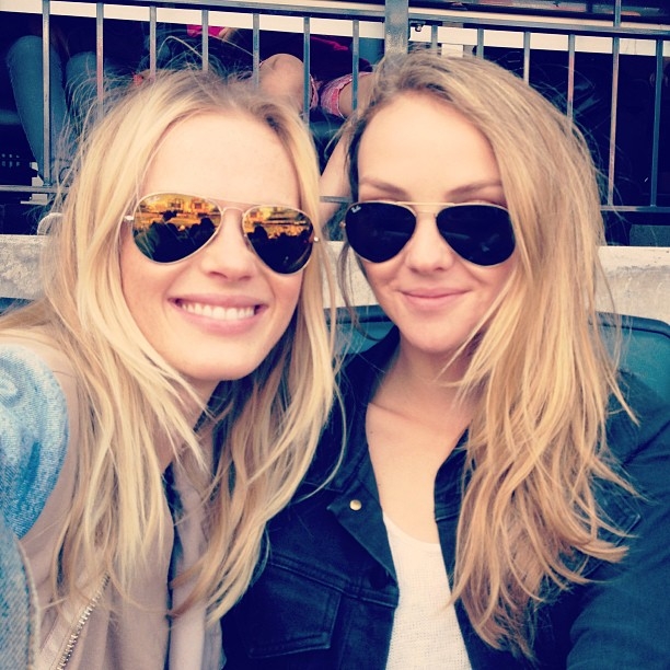 Anne Vyalitsyna taking a selfie