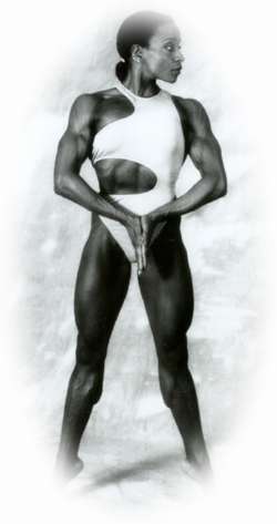 Carla Dunlap-Kaan in a bikini