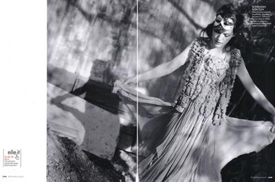 Milla Jovovich in a bikini