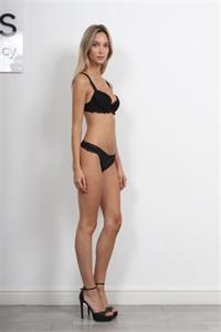 Ari Fournier in lingerie