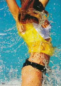 Anne Vyalitsyna in a bikini