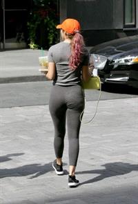 Chantel Jeffries in Yoga Pants - ass
