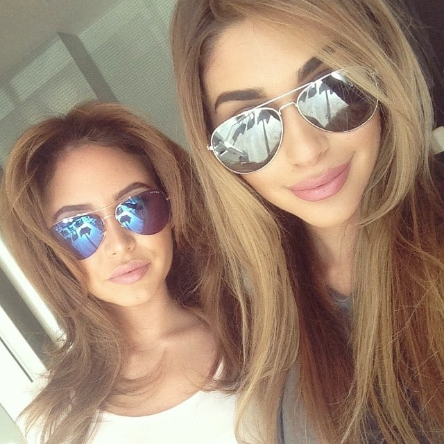 Chantel Jeffries taking a selfie