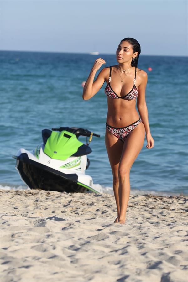 Chantel Jeffries in a bikini