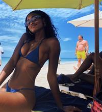 Melodie Monrose in a bikini