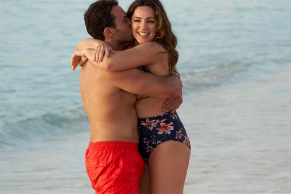 Kelly Brook in a bikini