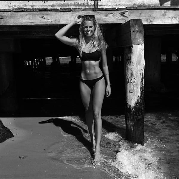 Natalie Jayne Roser in a bikini